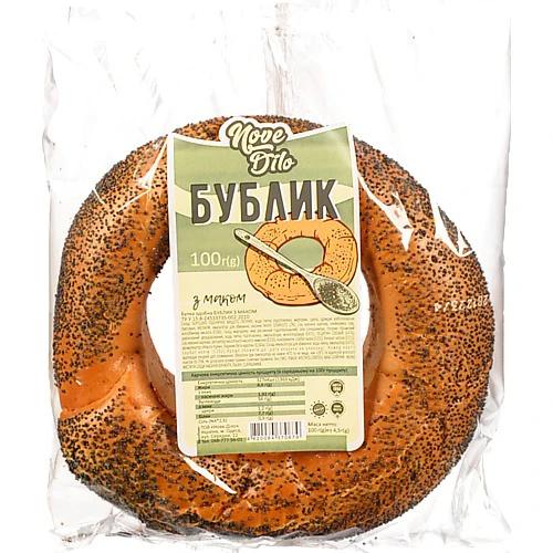 Бублик «Нове Діло» з маком, кунжутом, насінням льону та соняшнику, 100 г