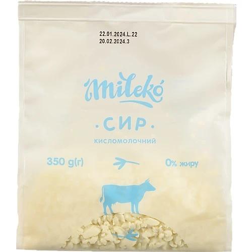 Сир к.м. Mileko 350г нежирний ф.п.