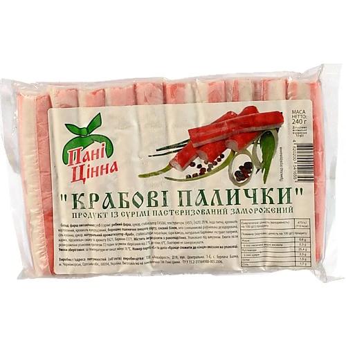 Крабові палички Пані Цінна 240г