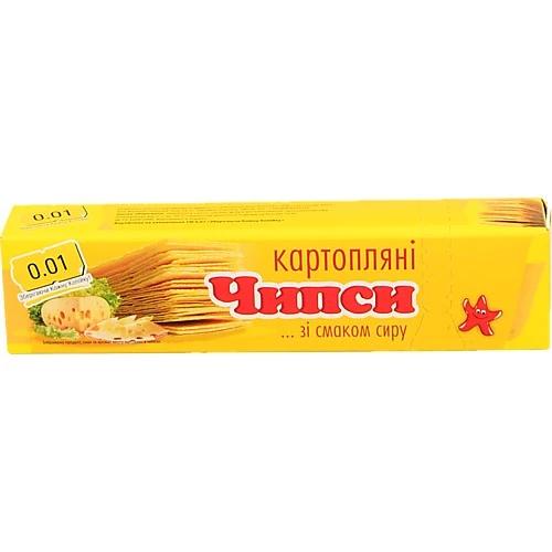 Чіпси 0.01 60г сир