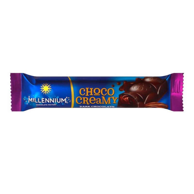 Шоколад Millennium Choko Creamy чорний з начинкою, 38 г