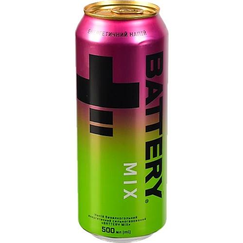 Напій енергетичний безалкогольний сильногазований Mix Battery з/б 500мл