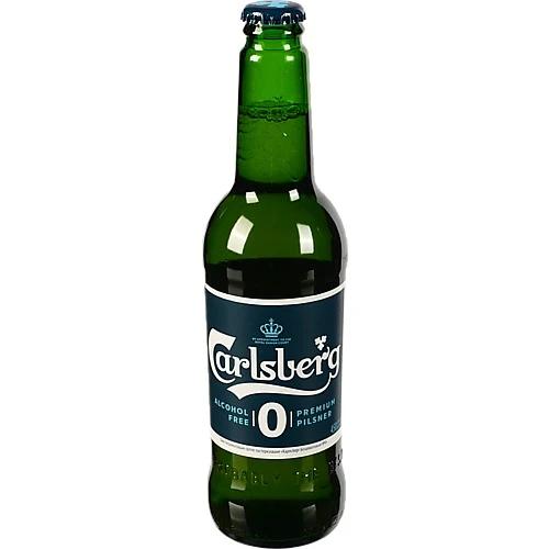 Пиво безалкогольне Carlsberg світле пастеризоване, 0,45 л