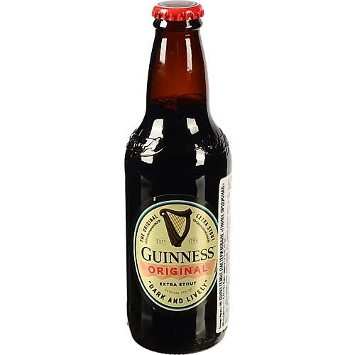 Пиво темне пастеризоване «Guinness Original Extra Stout», 5,0%, 0,33 л, с.п.