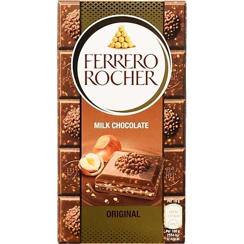 Шоколад Ferrero Rosher 92г молочний лісовий горіх -50%