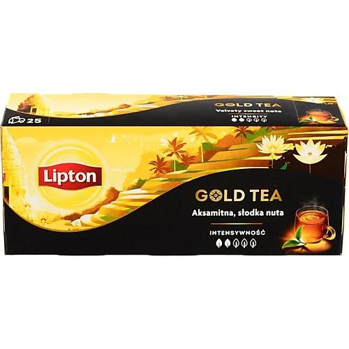 Чай чорний Gold Tea Lipton к/у 37.5г