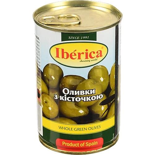 Оливки з кісткою Iberica з/б 300г