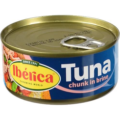 Тунець цілий у власному соку Iberica з/б 150г