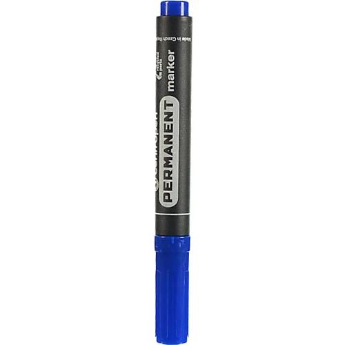 Маркер Centropen 2.5мм permanent синій 8566