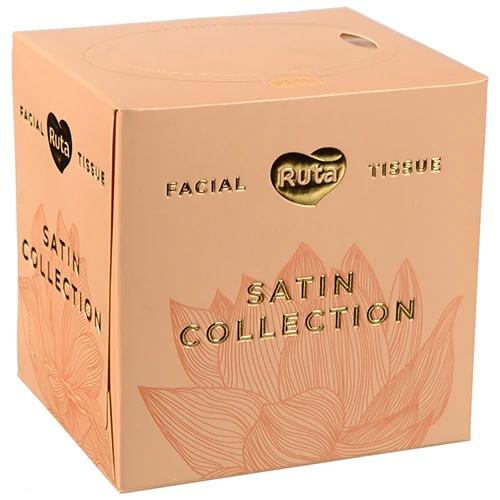 Серветки косметичні 2-х шарові Satin collection Ruta 80шт