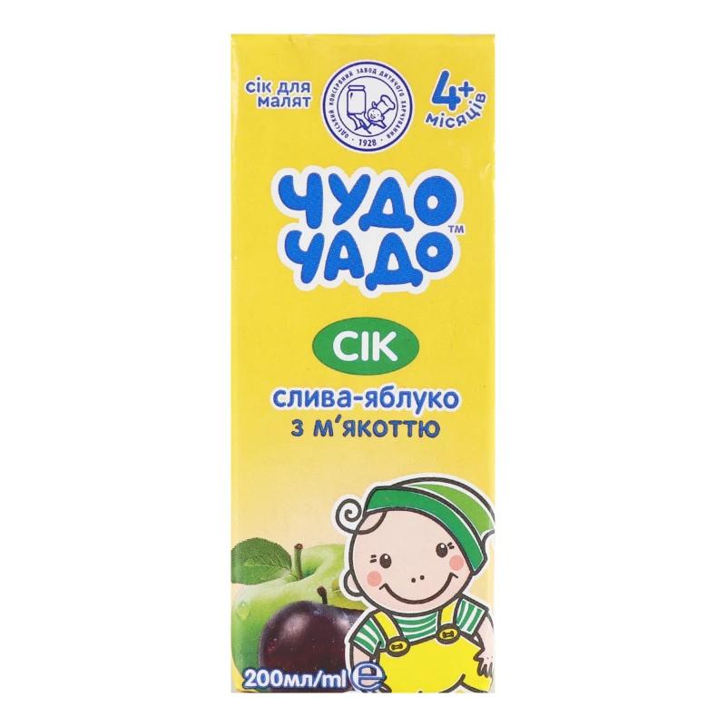 Сік Чудо-чадо Слива-Яблуко 200мл