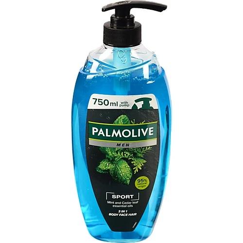 Гель для душу 3в1 Mint and Cedar leaf essential oils Sport Men Palmolive 750мл