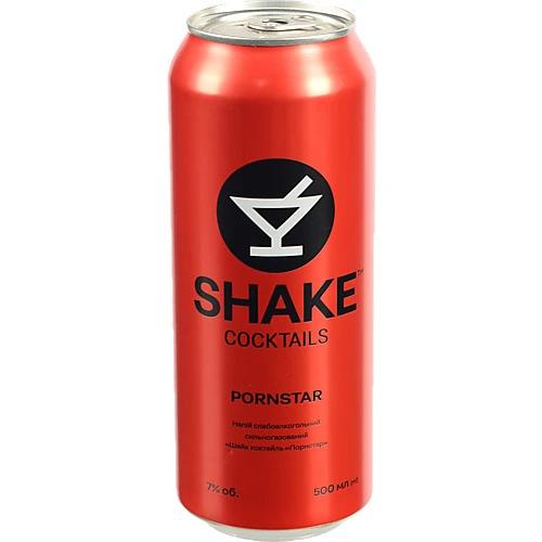Напій слабоалкогольний Shake Cocktails Pornstar сильногазований 7%, б.м., 0,5 л