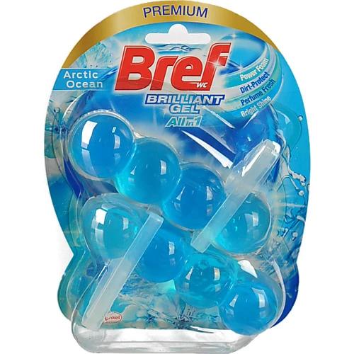 Засіб для чищення унітазу Arctic Ocean Brilliant Gel Bref 2х42г