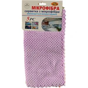 Набір серветок мікрофібра 30*30 см тип 1