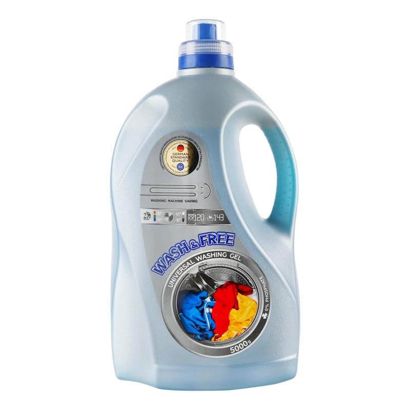 Гель для прання універсальний Wash&Free 5л