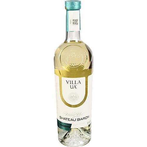 Вино Villa UA 0.75л Chateau Baron біле напівсолодке