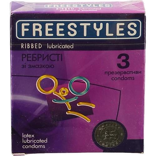 Презервативи Freestyles №3 ribbed
