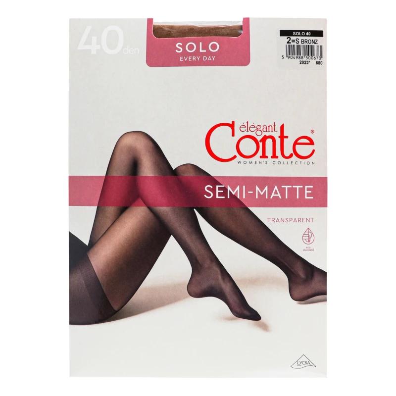 Колготки жіночі Conte elegant Solo 40den 2 bronz