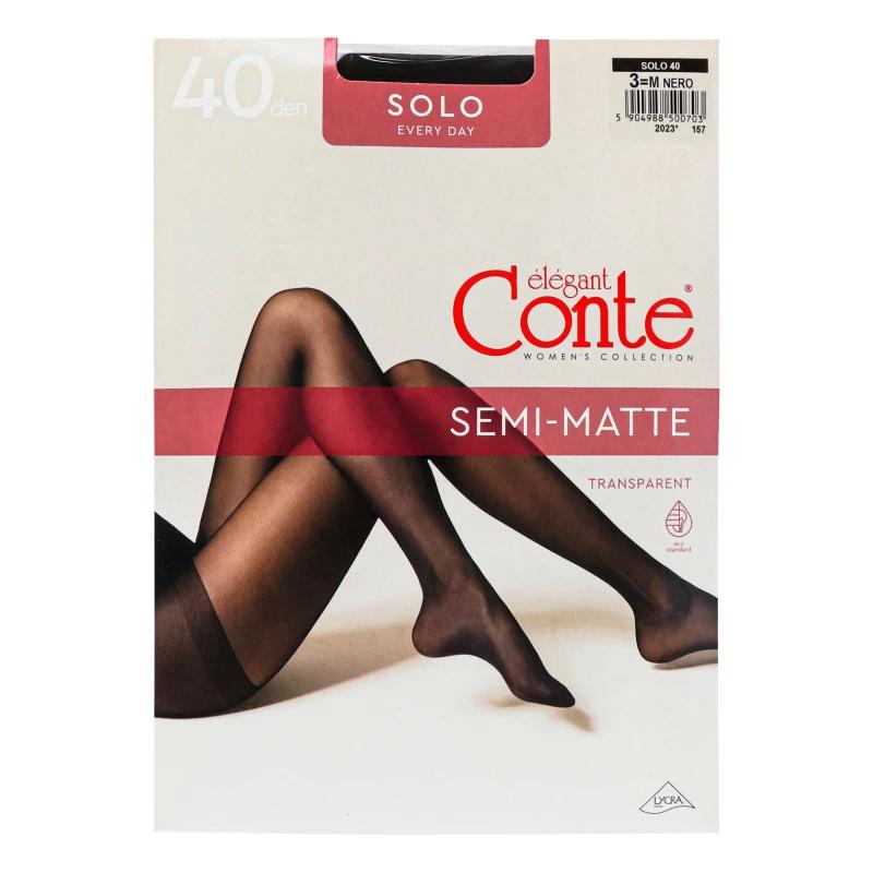 Колготки жіночі Conte elegant Solo 40den 3 nero