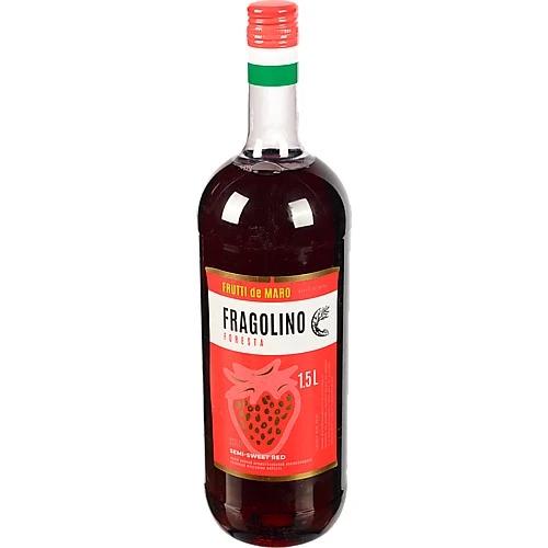 Напій винний 1.5л 8.5% червоний напівсолодкий ароматизований Fragolino Foresta Frutti de Maro