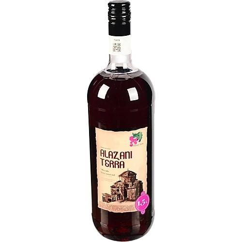 Винний напій 1.5л 8.5% червоний напівсолодкий ароматизований Bacche Alazani Terra