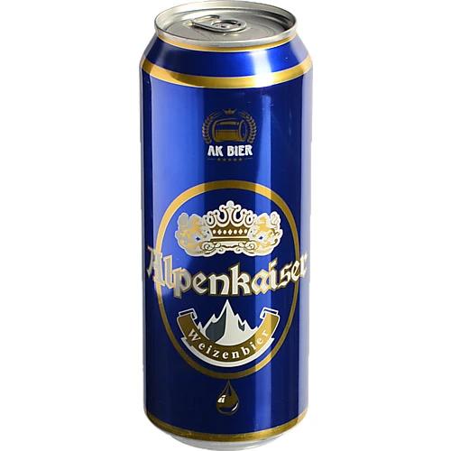 Пиво Alpenkaiser Hefeweizen, банка металева {CAN}, 5,5%, 0,5 л