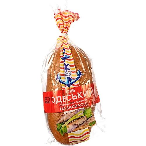 Хліб «Одеський ХЗ №4» «Одеський» житньо-пшеничний упакований, 850 г