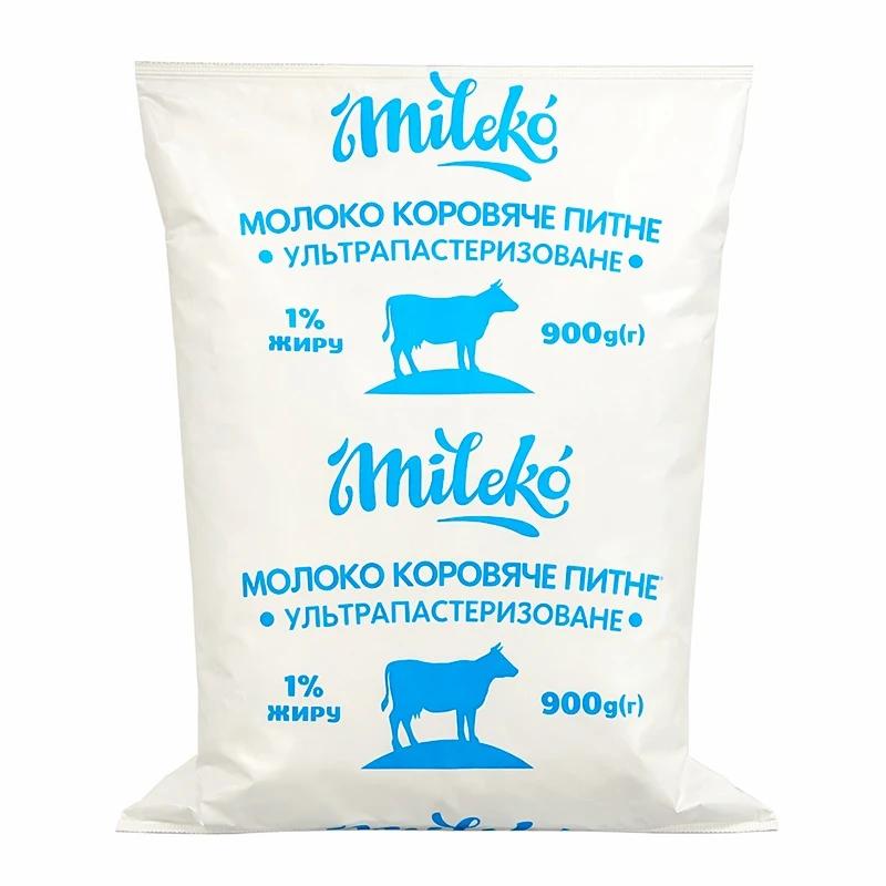 Молоко Mileko 900мл 1% т.ф