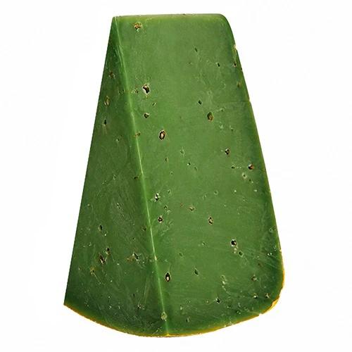 Сир твердий «Green Pesto» 50% ТМ «Cumbret»