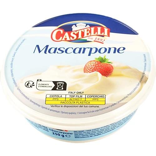 Сир м'який Mascarpone Castelli 250г 78%