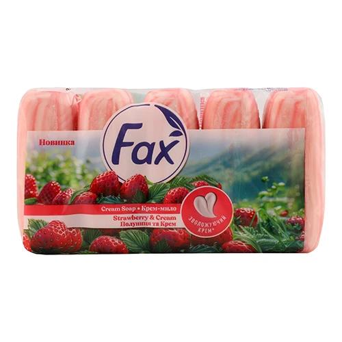 Мило крем Fax 5х70г полуниця