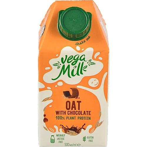 Напій вівсяний з какао ультрапастеризований Шоколадний Vega Milk т/п 500мл