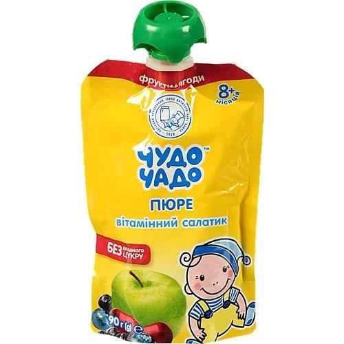 Пюре Чудо-Чадо «Вітамінний салатик» (90г)