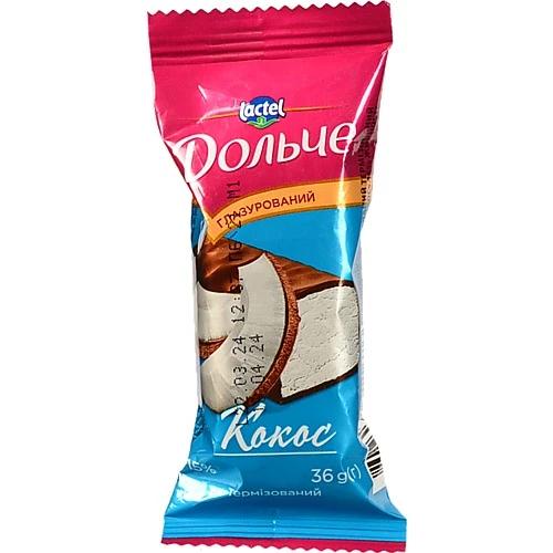 Сирок глазурований «Дольче» Кокос 15%, 36г