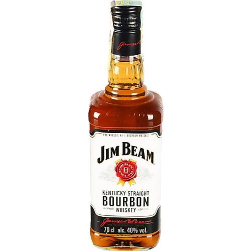 Віскі 0.7л 40% Bourbon White Jim Beam пл