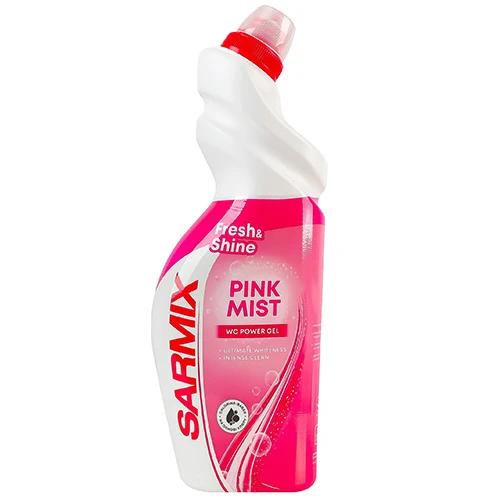 Засіб Sarmix 750мл д.чищення сантехніки pink mist
