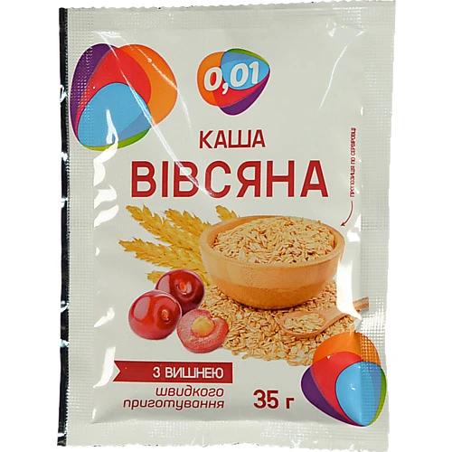 Каша вівсяна швидкого приготування 0,01 з вишнею 35г