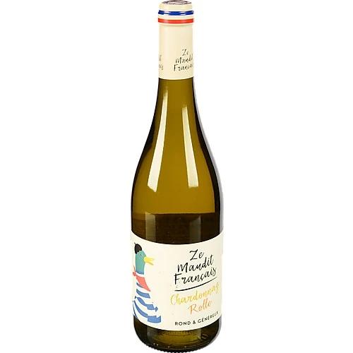 Вино Ze Maudit Francais 0.75л біле сухе 13%