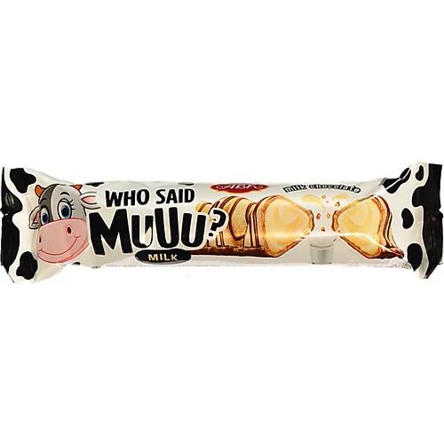 Батончик «Who said muuu?» milk від ТМ "АВК", 22 г