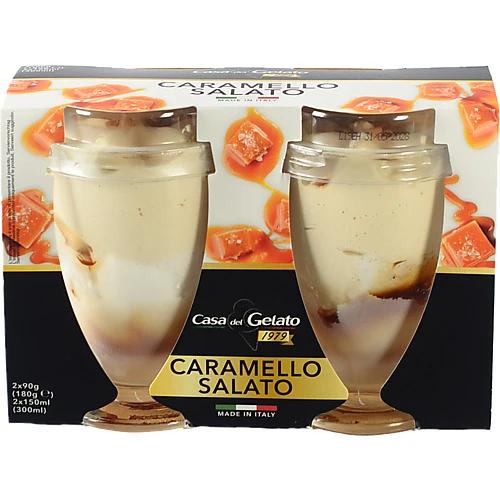 Морозиво Casa del Gelato 2х90г сол. карамель bicch