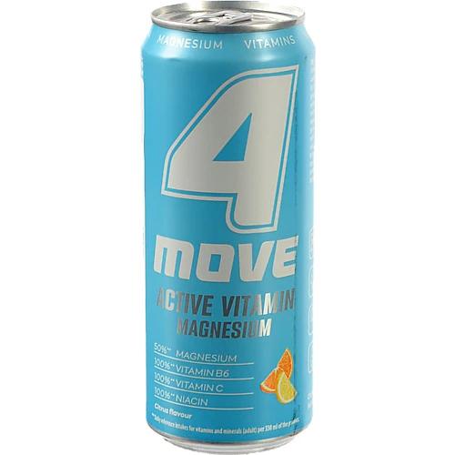 Вітамінний напій 4MOVE з магнієм та В6 330 мл