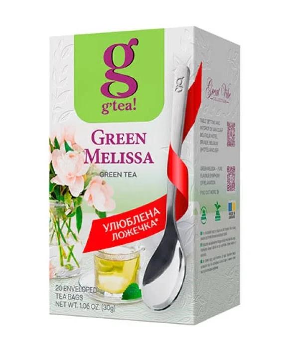 Чай g'tea! 20п грін меліса конверт