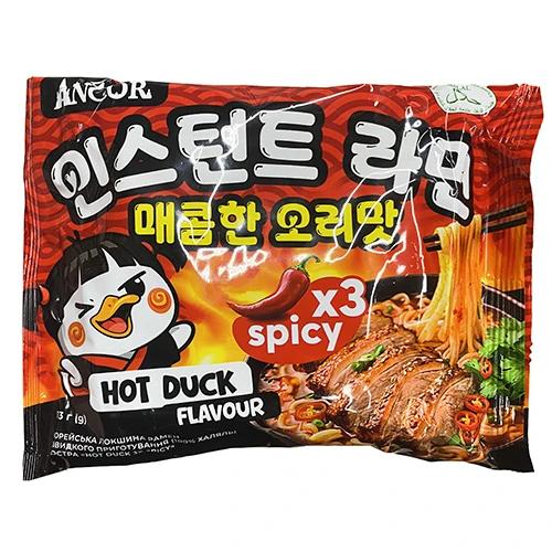 Локшина Ancor 113г Hot Duck 3x Spicy гостра