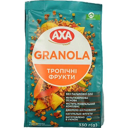 Гранола AXA хрустка з тропічними фруктами 330 г