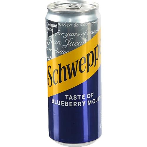 Напій Schweppes 0.33л лохиновий мохіто з.б.
