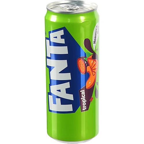 Напій Fanta 0.33л тропікал екзотик з.б.