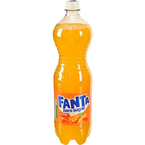Напій Fanta 1.25л апельсин zero sugar
