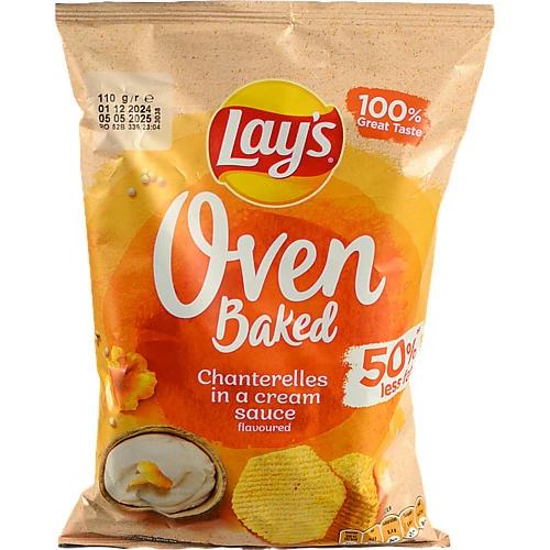 Чiпси Lays Baked 110г запечені лисички у сметані