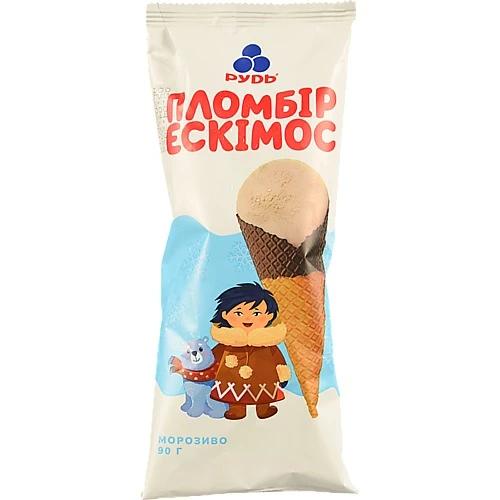 Морозиво пломбір Ескімос Рудь 90г